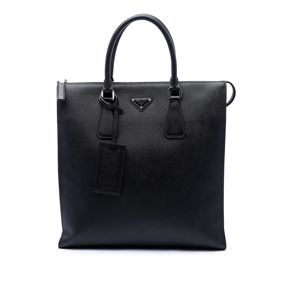 Pre-Loved Prada Saffiano North South Tote